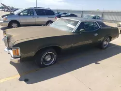 Mercury salvage cars for sale: 1971 Mercury Cougar XR7