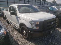 Salvage cars for sale from Copart Madisonville, TN: 2015 Ford F150 Super Cab