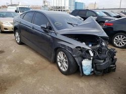 Ford Fusion SE salvage cars for sale: 2020 Ford Fusion SE