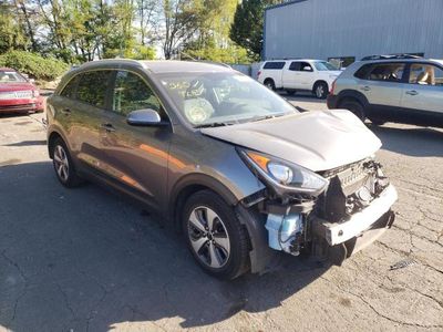 Salvage cars for sale from Copart Portland, OR: 2017 KIA Niro FE