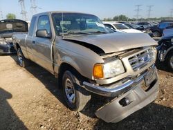 Salvage cars for sale at Elgin, IL auction: 2002 Ford Ranger Super Cab