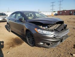 Ford Fusion S Vehiculos salvage en venta: 2017 Ford Fusion S