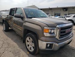 Salvage trucks for sale at Dyer, IN auction: 2014 GMC Sierra K1500 SLE