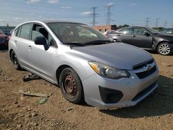 Vehiculos salvage en venta de Copart Dyer, IN: 2014 Subaru Impreza