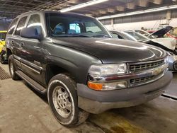 Salvage cars for sale from Copart Dyer, IN: 2001 Chevrolet Tahoe K1500