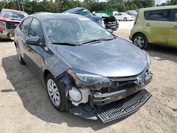 Salvage cars for sale at Greenwell Springs, LA auction: 2018 Toyota Corolla L