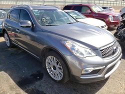 Salvage cars for sale at Albuquerque, NM auction: 2017 Infiniti QX50