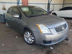 Salvage cars for sale at Colorado Springs, CO auction: 2007 Nissan Sentra 2.0