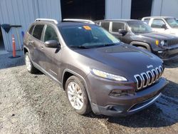 Salvage cars for sale at Jacksonville, FL auction: 2014 Jeep Cherokee Limited