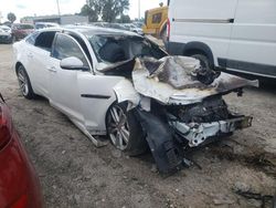 Salvage cars for sale at Riverview, FL auction: 2014 Jaguar XJL Portfolio