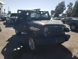 Jeep salvage cars for sale: 2016 Jeep Wrangler Sport