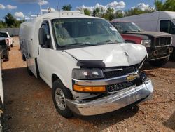 Salvage cars for sale from Copart Oklahoma City, OK: 2019 Chevrolet Express G3500