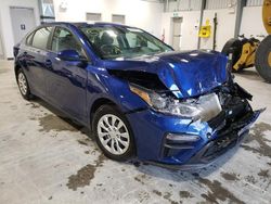 KIA Forte salvage cars for sale: 2021 KIA Forte FE