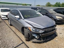 Salvage cars for sale at Houston, TX auction: 2017 Hyundai Elantra SE