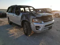 Salvage cars for sale from Copart Temple, TX: 2015 Ford Expedition XLT