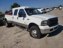 Salvage trucks for sale at Gaston, SC auction: 2005 Ford F350 SRW Super Duty