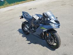 Salvage cars for sale from Copart Harleyville, SC: 2022 Kawasaki ZX636 K