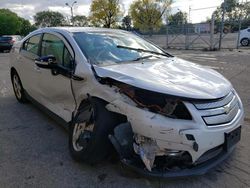 Chevrolet salvage cars for sale: 2015 Chevrolet Volt