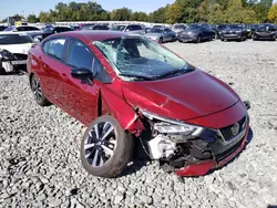 Nissan salvage cars for sale: 2021 Nissan Versa SR