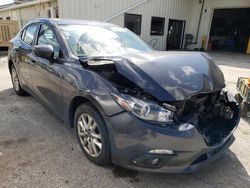 Salvage cars for sale from Copart Dyer, IN: 2016 Mazda 3 Touring