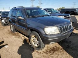 Jeep Grand Cherokee Limited salvage cars for sale: 2002 Jeep Grand Cherokee Limited