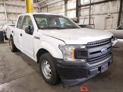 Salvage cars for sale from Copart Woodburn, OR: 2018 Ford F150 Super Cab