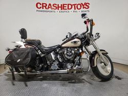 Salvage cars for sale from Copart Dallas, TX: 1998 Harley-Davidson Flstf Anniversary