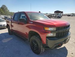 Salvage cars for sale from Copart Madisonville, TN: 2021 Chevrolet Silverado K1500 Trail Boss Custom