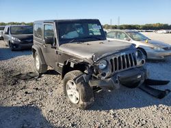 Jeep salvage cars for sale: 2017 Jeep Wrangler Sport