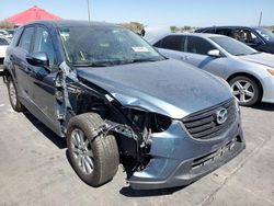 Salvage cars for sale from Copart Grand Prairie, TX: 2016 Mazda CX-5 Touring