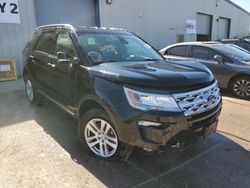Salvage cars for sale from Copart Elgin, IL: 2018 Ford Explorer XLT