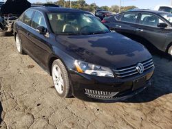 Volkswagen salvage cars for sale: 2014 Volkswagen Passat SE