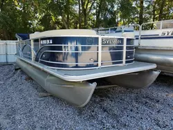 Salvage boats for sale at Knightdale, NC auction: 2019 Sylvan Pontoon