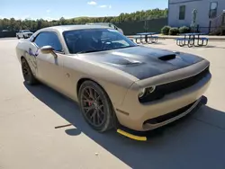 Salvage cars for sale at Spartanburg, SC auction: 2016 Dodge Challenger SRT Hellcat