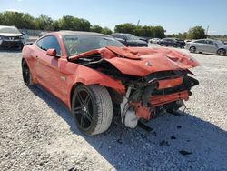 Salvage cars for sale from Copart New Braunfels, TX: 2016 Ford Mustang GT