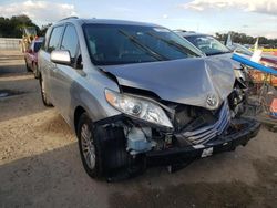 Salvage cars for sale at Riverview, FL auction: 2015 Toyota Sienna XLE