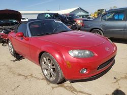 Salvage trucks for sale at Dyer, IN auction: 2006 Mazda MX-5 Miata