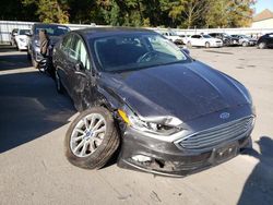 Salvage cars for sale at Glassboro, NJ auction: 2017 Ford Fusion SE