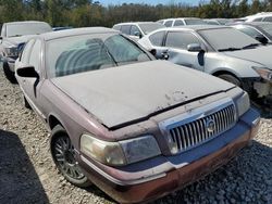 Mercury Grmarquis salvage cars for sale: 2008 Mercury Grand Marquis GS