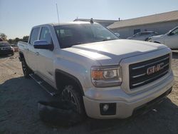 Salvage trucks for sale at Columbus, OH auction: 2015 GMC Sierra K1500 SLT