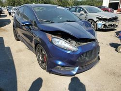 Salvage cars for sale at New Orleans, LA auction: 2016 Ford Fiesta ST