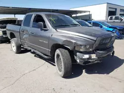 Salvage trucks for sale at Anthony, TX auction: 2002 Dodge RAM 1500