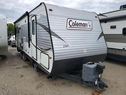 Salvage trucks for sale at Tulsa, OK auction: 2015 Coleman Coleman