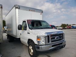 Salvage cars for sale from Copart Dyer, IN: 2014 Ford Econoline E450 Super Duty Cutaway Van