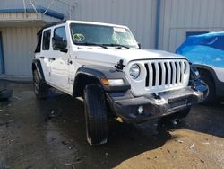 Jeep salvage cars for sale: 2019 Jeep Wrangler Unlimited Sport