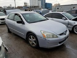 Salvage vehicles for parts for sale at auction: 2005 Honda Accord EX