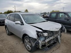 Salvage cars for sale from Copart Indianapolis, IN: 2008 Acura MDX Technology