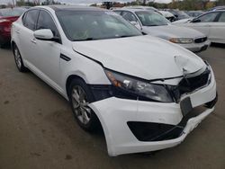 Salvage cars for sale at New Britain, CT auction: 2013 KIA Optima EX