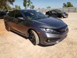 Salvage cars for sale at Oklahoma City, OK auction: 2020 Honda Civic Sport