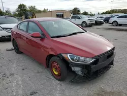 Salvage cars for sale at Bridgeton, MO auction: 2017 Hyundai Elantra SE